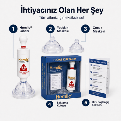 Hemlicsafe® Boğulma Önleyici Kurtarma Cihazı
