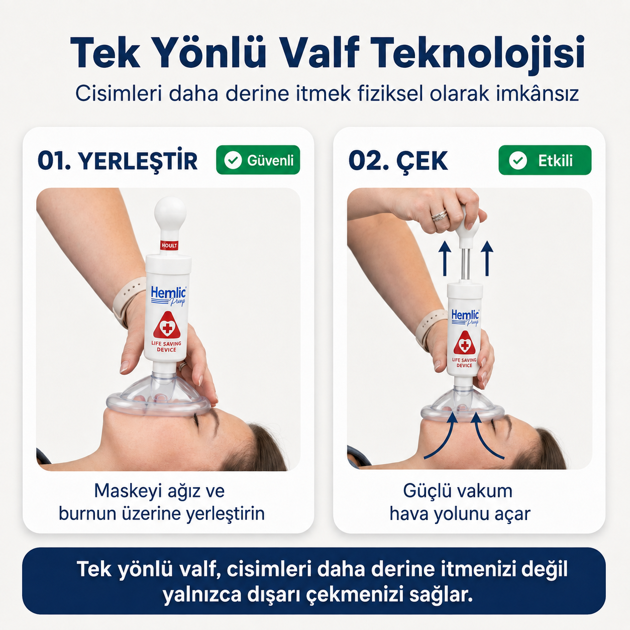 Hemlicsafe® Boğulma Önleyici Kurtarma Cihazı