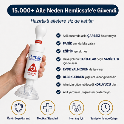 Hemlicsafe® Boğulma Önleyici Kurtarma Cihazı