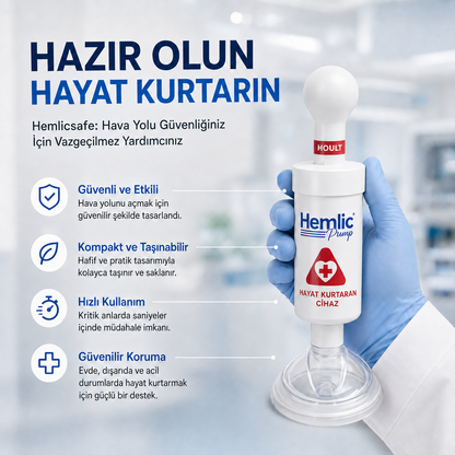 Hemlicsafe® Boğulma Önleyici Kurtarma Cihazı