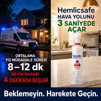 Hemlicsafe® Boğulma Önleyici Kurtarma Cihazı